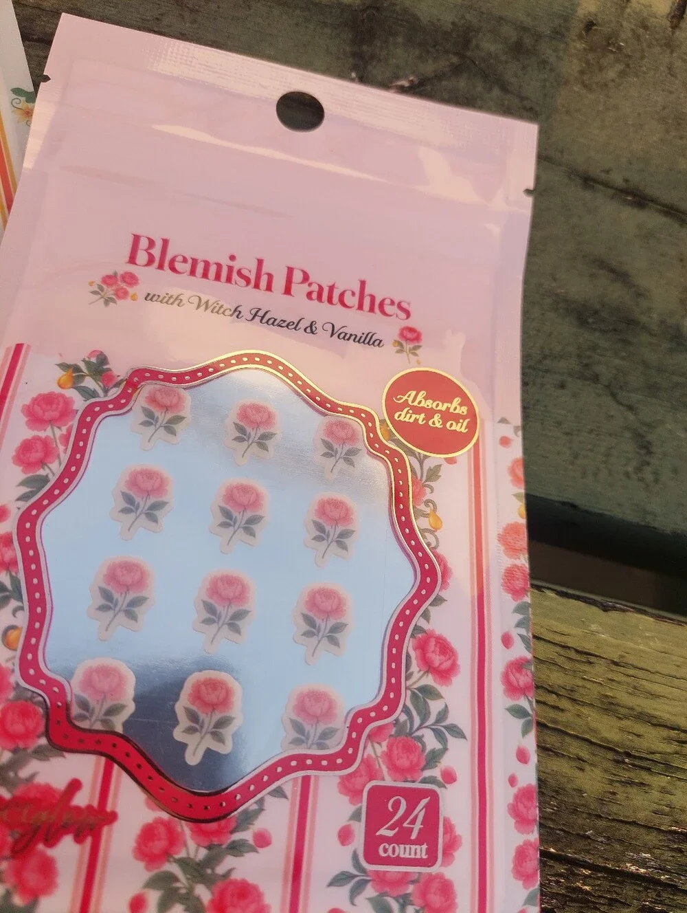 Lot Of 3 Packs Blemish Patches Apple Rose Pumpkin Absorbs Dirt/Oil Pimple 72